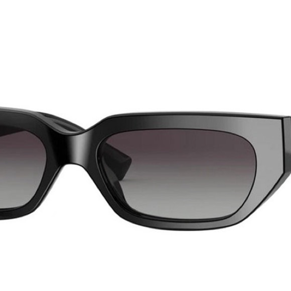 Valentino Black Acetate VA4080 VLogo Gradient Rectangular Sunglasses - Picture 11 of 14